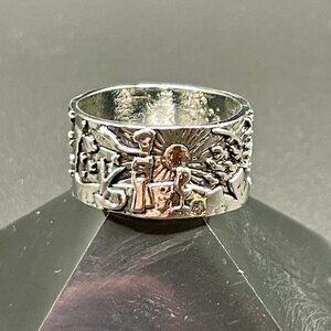 The Little Prince Boho Silver Tone Ring (2024 release) #1217